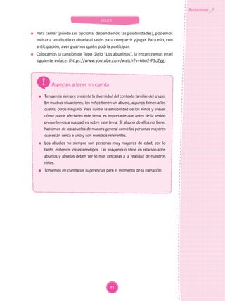 UNIDAD DE APRENDIZAJE Aula de 3 años de Educación Inicial MI FAMILIA-II ...