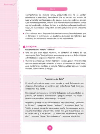 UNIDAD DE APRENDIZAJE Aula de 3 años de Educación Inicial MI FAMILIA-II ...