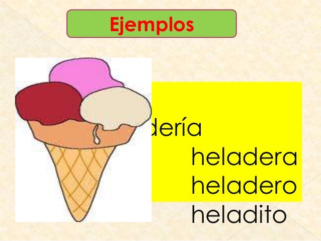 Familia de palabras 1º