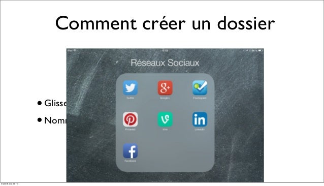 Rencontre avec ipad