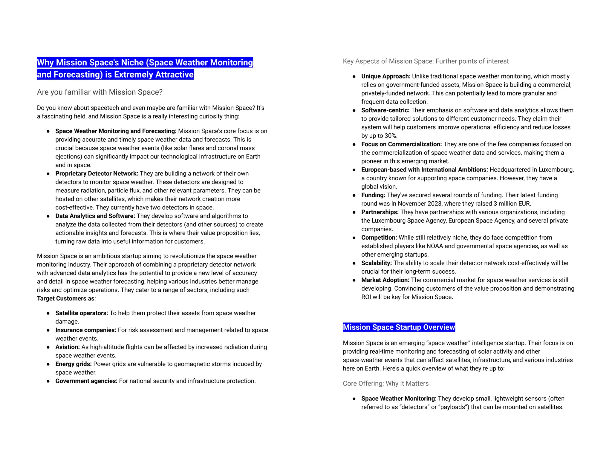 Spacetech Market Overview: A Rapidly Expanding Frontier | PDF