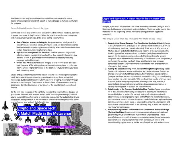 Spacetech Market Overview: A Rapidly Expanding Frontier | PDF
