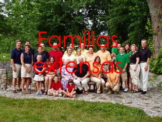 Famílias
extensas
 