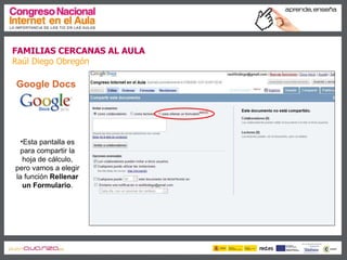Familias cercanas al aula