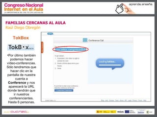 Familias cercanas al aula