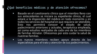 Consulta de especialidad.