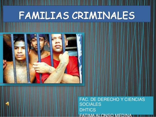 Familias criminales
