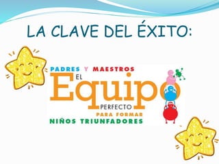 LA CLAVE DEL ÉXITO: 
 