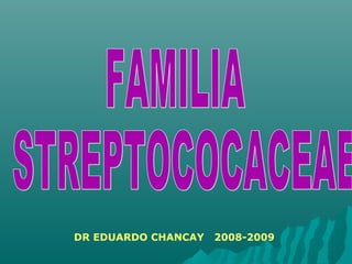 DR EDUARDO CHANCAY 2008-2009
 