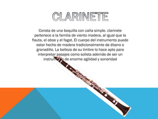 Familia viento madera | PPT