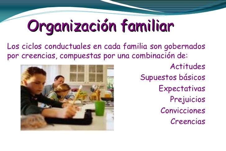 Familia y educacion familiar