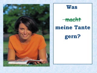 Seine Hobbys sind auch:
im Meer _____________,
und Musik ________.
schwimmen
hören
 