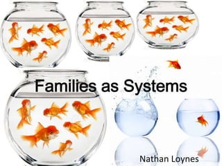 Families as Systems

Nathan Loynes

 