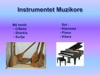 Surlja Instrument Familja shqiptare ne vite | PPTX