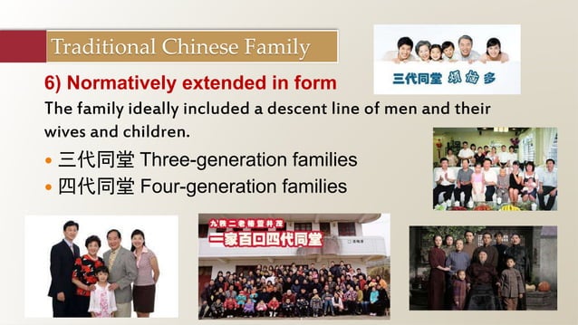 Introduction To Chinese Family Culture Introduction To Chinese Family Culture