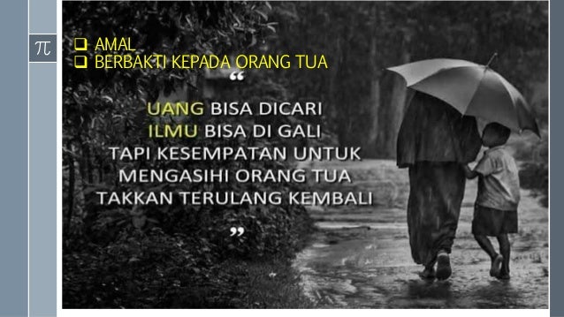 Berbakti Kepada Orang Tua