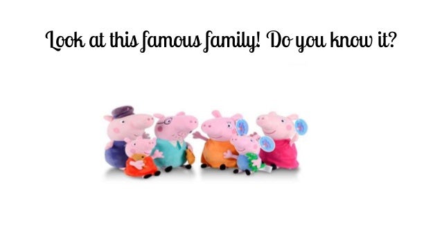 Peppa Pig's Family