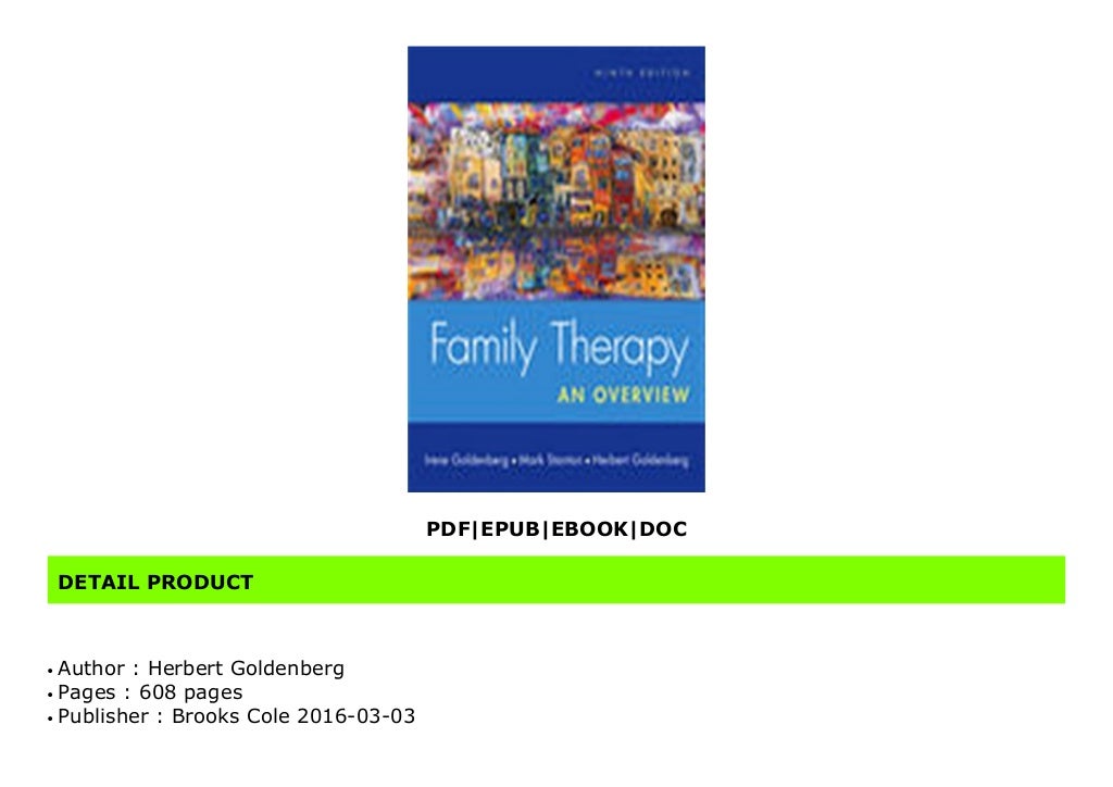Read Family Therapy An Overview (Sab 230 Family Therapy)