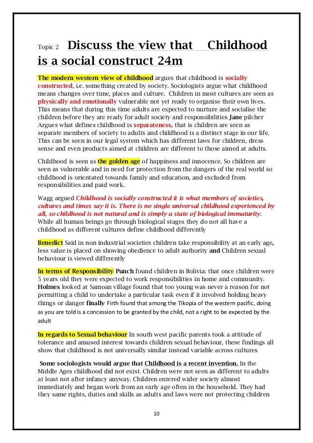 Assess the view that childhood is disappearing image