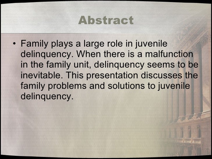 for solution delinquency juvenile Delinquency Juvenile And Family for solution delinquency juvenile Delinquency Juvenile And Family