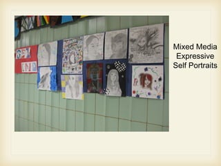 Mixed Media
Expressive
Self Portraits
 