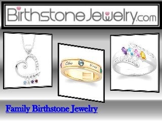 Family Birthstone Jewelry
 