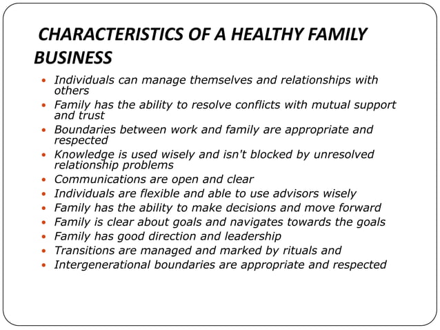 Family Business