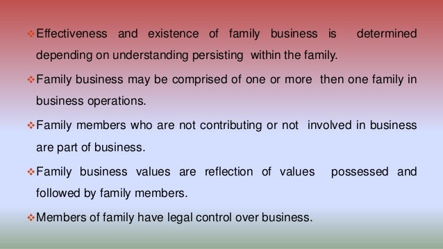 Family Business In India