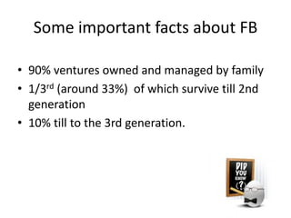 Family business succession & growth | PDF