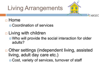ARGEC: Family Caregiving for Older Adults | PDF