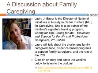 ARGEC: Family Caregiving for Older Adults | PDF
