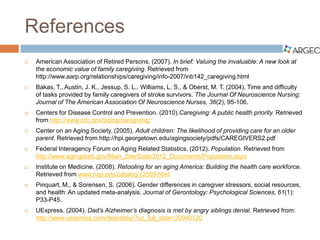 ARGEC: Family Caregiving for Older Adults | PDF