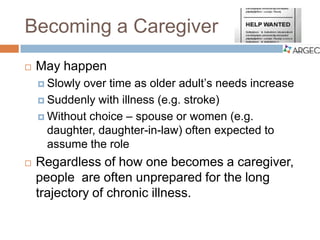 ARGEC: Family Caregiving for Older Adults | PDF