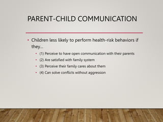 Family Communication Lecture Family Communication Lecture | PPTX