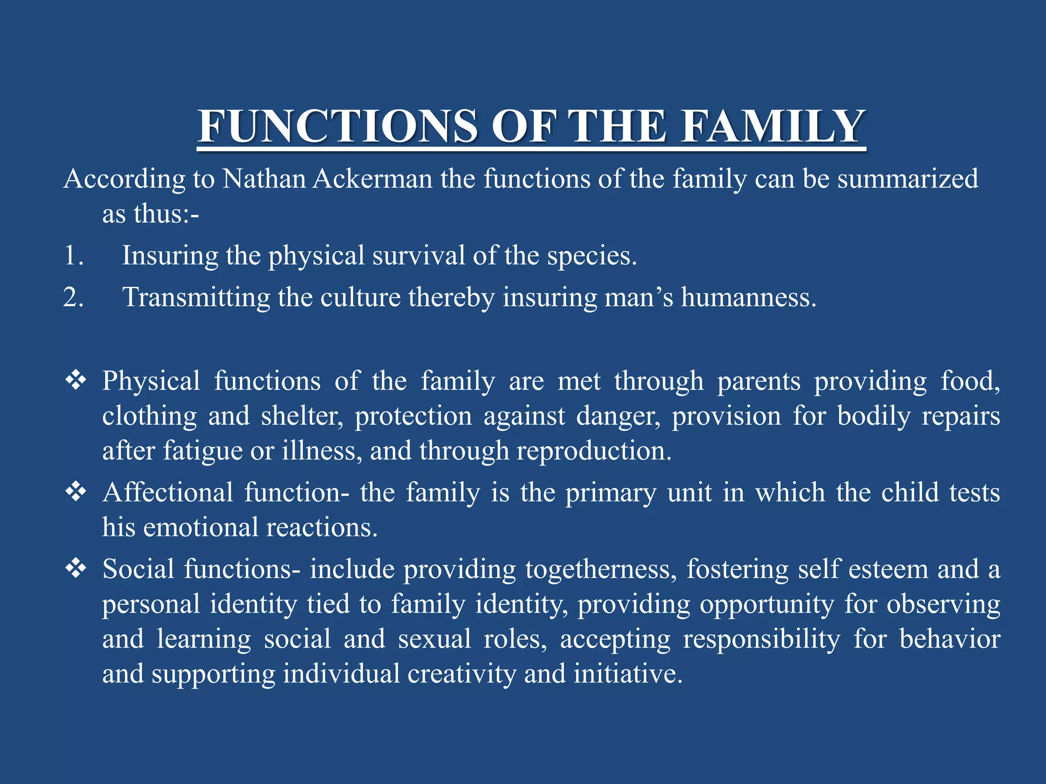 Family life cycle | PPTX