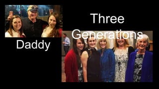 Three
Generations
Daddy