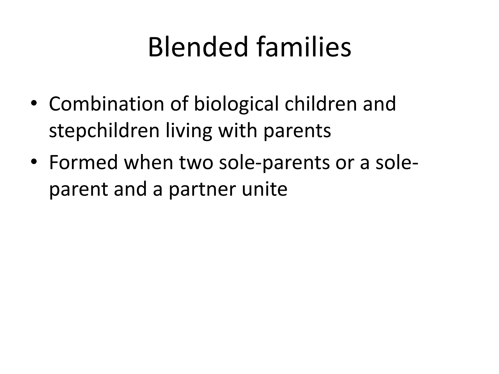 Family functions and types | PPTX