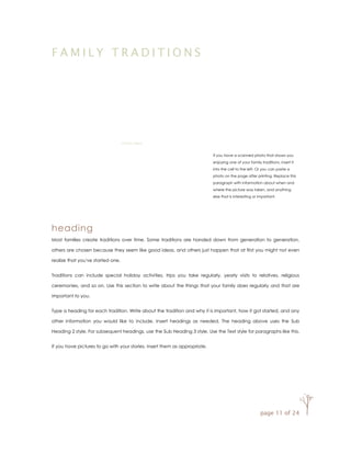 Family History Book Slide 11