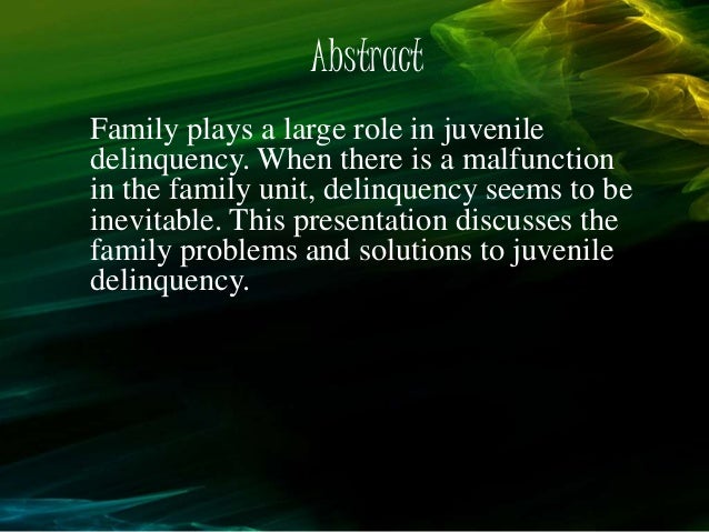 family juvenile delinquency green abstraction power point template abstract power point backgrounds