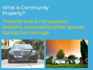 What Matters at the End: Kids and Property in Texas Family Law | PPTX