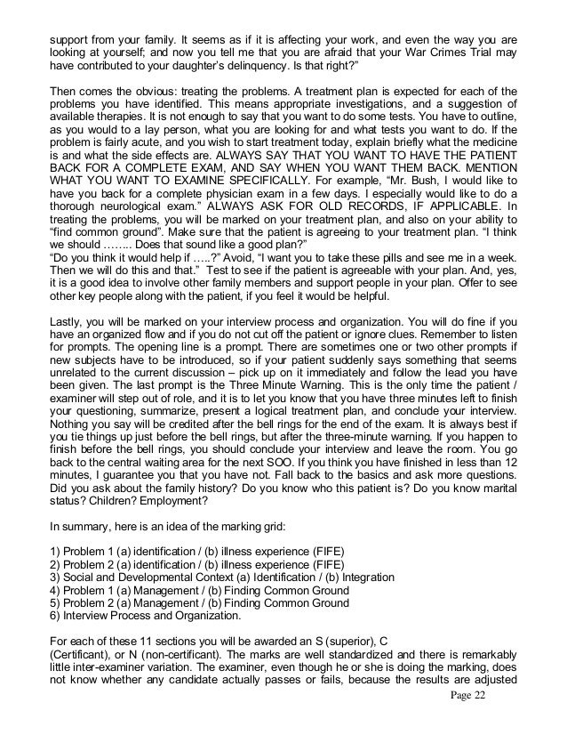 Family medicine exam_manual_2009