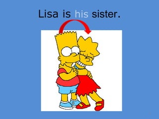 5
Lisa is his sister.
 