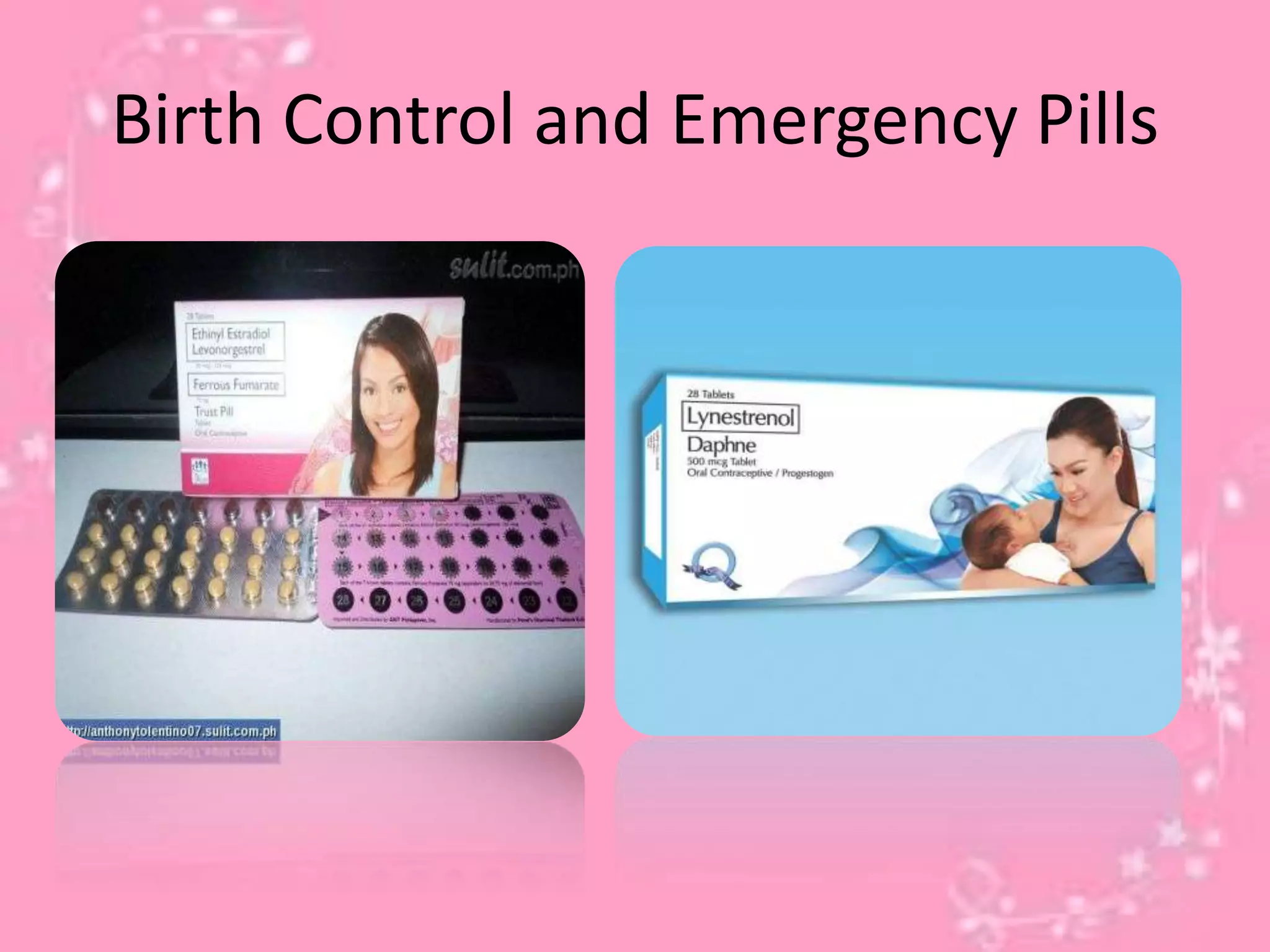 Birth Control and Emergency Pills