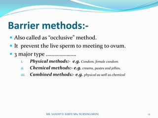 Family planning Methods | PDF