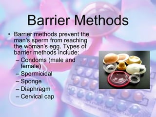 Barrier Method Example Family planning delfin | PPT