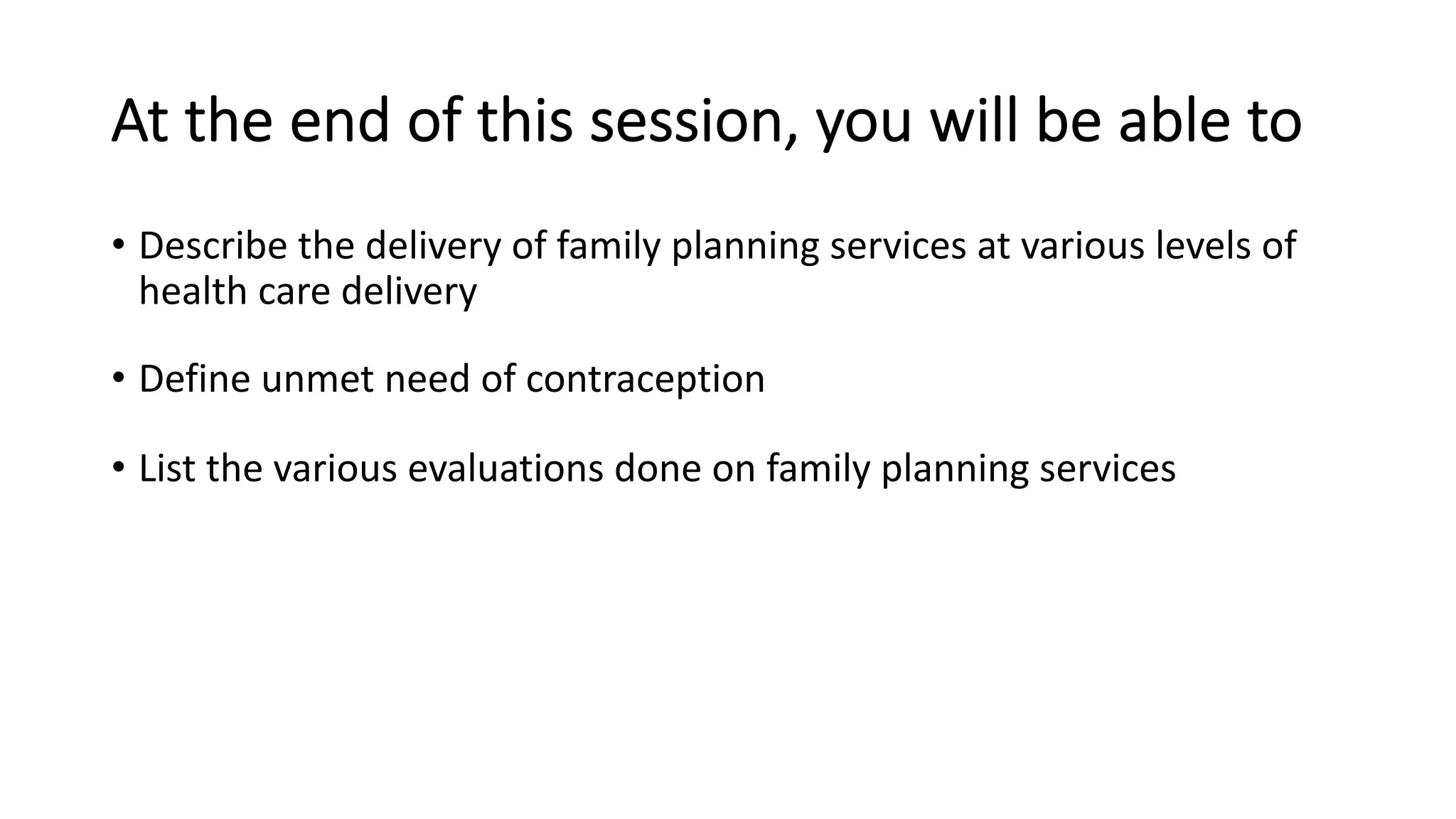 Family planning | PDF