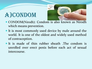 Nirodh Using family planning (1).pdf community health nursing | PDF