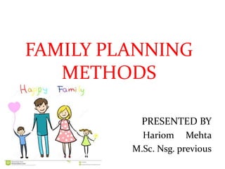 assignment on family planning slideshare