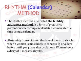 Family planning method | PPSX