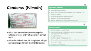 Nirodh Using FAMILY PLANNING METHODS AND PROCUREMENT OF CONTRACEPTIVES.pptx